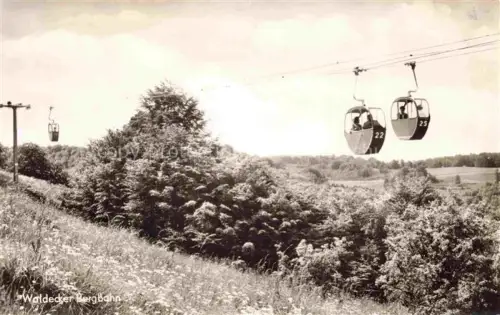 AK / Ansichtskarte SEILBAHN Cable-Car Telepherique Waldecker Bergbahn