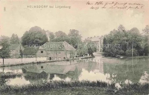AK / Ansichtskarte Helmstorf Luetjenburg Teilansicht Uferpartie am Wasser