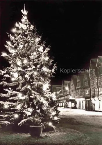 AK / Ansichtskarte CELLE  Niedersachsen Verschneite Fachwerkhaeuser in der Zoellnerstrasse