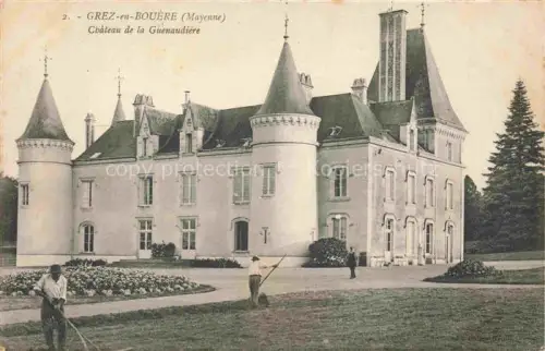 AK / Ansichtskarte Grez-en-Bouere Chateau-Gontier 53 Mayenne Chateau de la Guenaudiere
