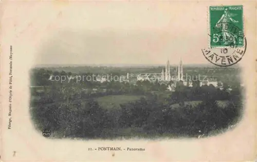 AK / Ansichtskarte Pontmain MAYENNE 53 Mayenne Panorama
