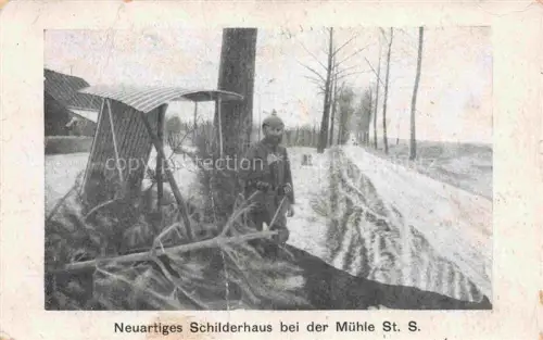 AK / Ansichtskarte St-Souplet -sur-Py REIMS 51 Marne Schilderhaus bei der Muehle