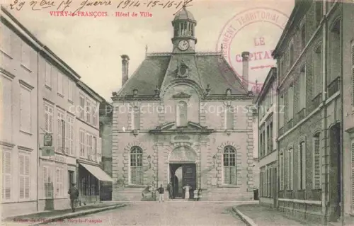 AK / Ansichtskarte Vitry-le-Francois 51 Marne Hotel Ville