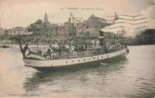 AK / Ansichtskarte Larmor VANNES 56 Morbihan Arrivee Vapeur