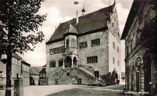AK / Ansichtskarte Dettelbach Rathaus