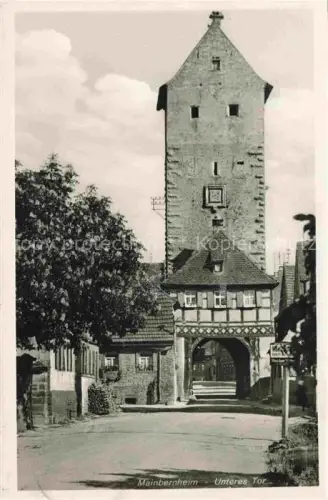 AK / Ansichtskarte Mainbernheim Unteres Tor
