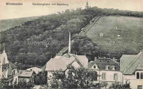 AK / Ansichtskarte WIESBADEN Nerobergbahn mit Neroberg