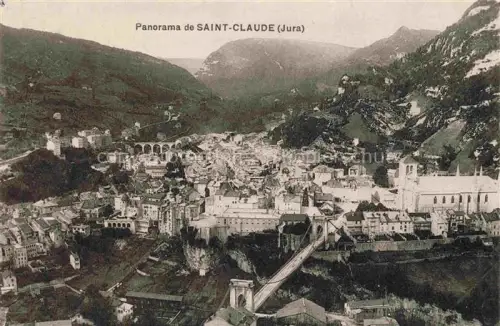 AK / Ansichtskarte Saint-Claude  St-Claude 39 Jura Panorama vue aérienne