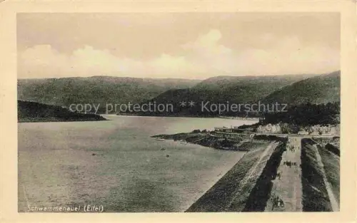 AK / Ansichtskarte Schwammenauel Heimbach Dueren NRW Panorama Rurtalsperre Stausee