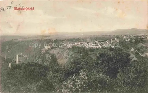 AK / Ansichtskarte Manderscheid Eifel Panorama
