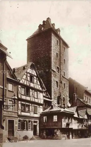 AK / Ansichtskarte MAINZ  Rhein Eisener Turm Bromsilber