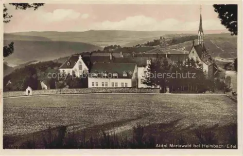 AK / Ansichtskarte Heimbach  Eifel Rur Dueren NRW Abtei Mariawald