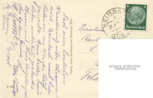 AK / Ansichtskarte Heimbach  Eifel Rur Dueren NRW Abtei Mariawald