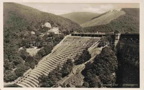 AK / Ansichtskarte Gemuend Eifel Schleiden NRW Urfttalsperre Sperrmauer Hotel Seehof