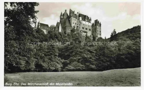 AK / Ansichtskarte Wierschem Burg Eltz Das Maerchenschloss des Mosellandes