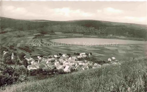 AK / Ansichtskarte Meerfelder Maar Bernkastel-Wittlich Rheinland-Pfalz Panorama