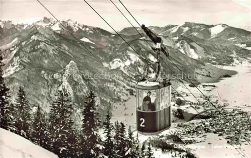 AK / Ansichtskarte SEILBAHN Cable-Car Telepherique Bergbahn Laber Klammspitze Oberammergau 