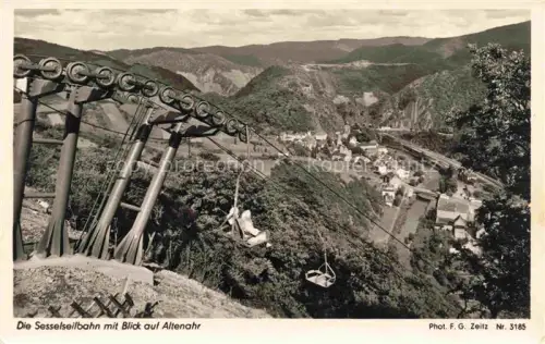 AK / Ansichtskarte Sessellift Chairlift Telesiege an der Ahr Altenahr 