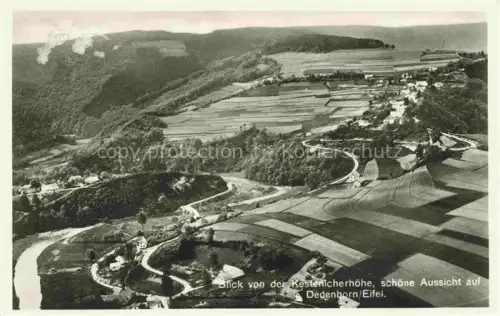 AK / Ansichtskarte Dedenborn Eifel Simmerath NRW Panorama Blick von der Kestenicherhoeher