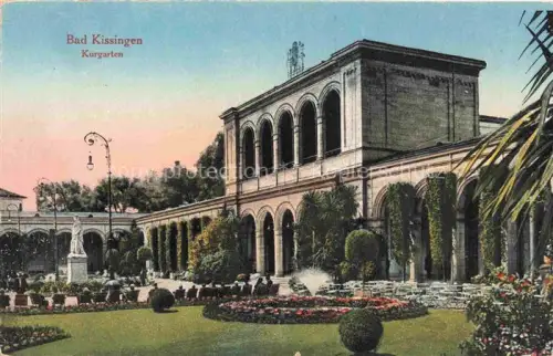 AK / Ansichtskarte BAD KIssINGEN Kurgarten