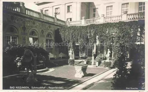 AK / Ansichtskarte BAD KIssINGEN Schmuckhof im Regentenbau