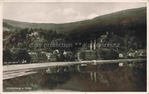 AK / Ansichtskarte MILTENBERG Main Teilansicht Blick ueber den Main
