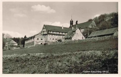 AK / Ansichtskarte Kreuzberg  932m Rhoen Kloster Bischofsheim Kloster