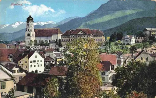 AK / Ansichtskarte Bludenz Vorarlberg AT Teilansicht mit Kirche