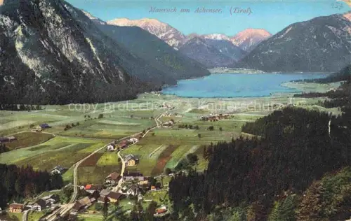 AK / Ansichtskarte Maurach Achensee TiroL AT Panorama Alpen