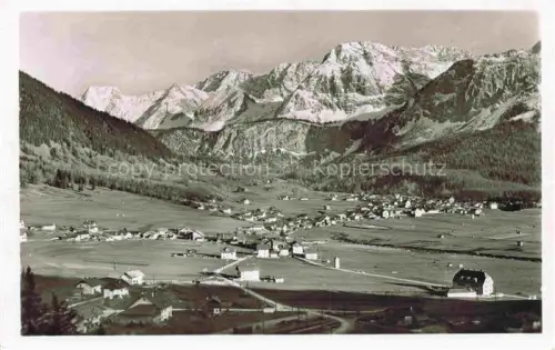 AK / Ansichtskarte Ehrwald Tirol AT Panorama Blick gegen Tayakopf und Mieminger Kette