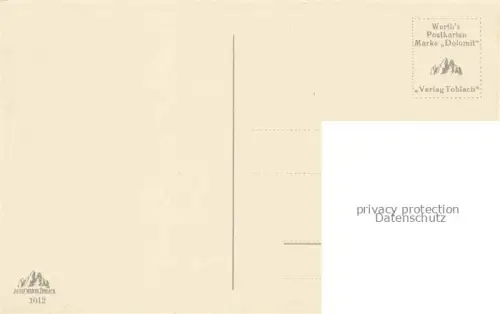 AK / Ansichtskarte St Cyprian Tiers Tires Bolzano IT Kirche Blick gegen Rosengarten Dolomiten