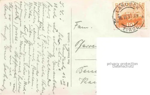 AK / Ansichtskarte Landeck  Tirol AT Panorama Alpen