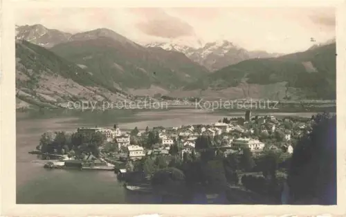 AK / Ansichtskarte Zell See AT Panorama Blick gegen Hohe Tauern