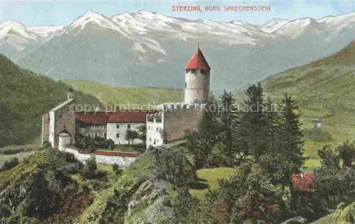 AK / Ansichtskarte Sterzing Vipiteno Suedtirol IT Burg Sprechenstein Alpen