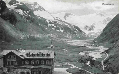 AK / Ansichtskarte Moserboden 2000m Kaprun Zell am See AT Panorama Berghotel Alpen Hohe Tauern