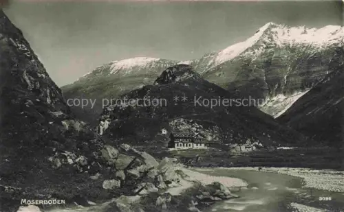 AK / Ansichtskarte Moserboden 2000m Kaprun Zell am See AT Panorama Berghaus Hohe Tauern