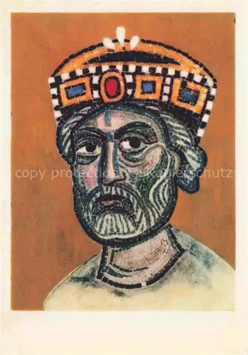 AK / Ansichtskarte Torcello Insel Laguna Morta Veneto IT Cattedrale Il Re Davide Mosaico Bizantino