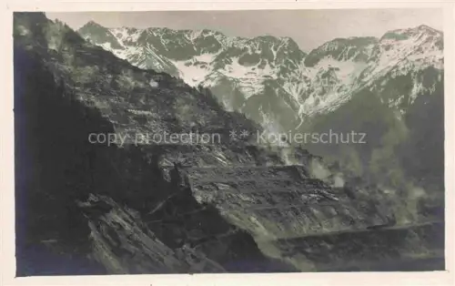 AK / Ansichtskarte Eisenerz Steiermark AT Sprengung am Erzberg
