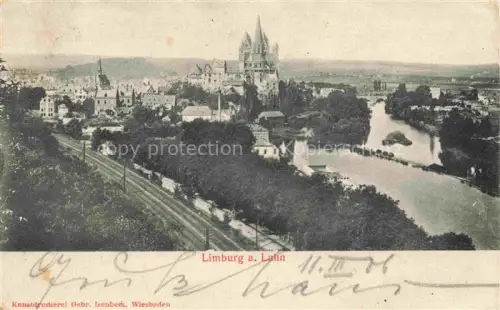 AK / Ansichtskarte LIMBURG  Lahn Panorama Blick zum Dom