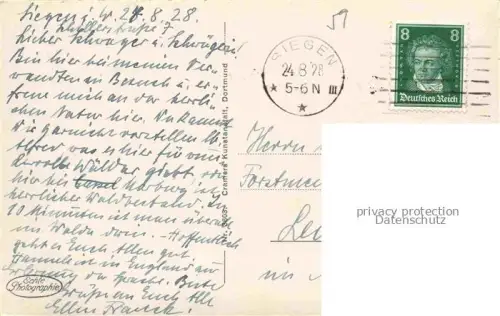 AK / Ansichtskarte SIEGEN  Westfalen NRW Panorama