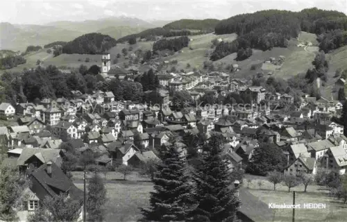 AK / Ansichtskarte Heiden Appenzell AR Panorama Klimakurort