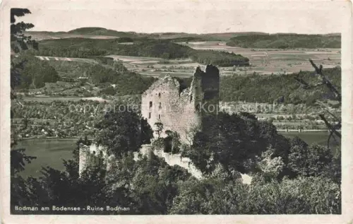 AK / Ansichtskarte Bodman-Ludwigshafen Bodensee Burgruine