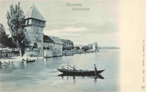 AK / Ansichtskarte KONSTANZ Bodensee BW Rheintorturm