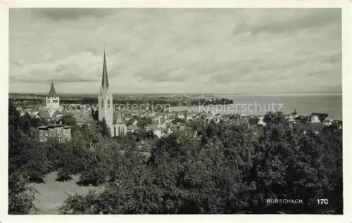 AK / Ansichtskarte RORSCHACH Bodensee SG Panorama