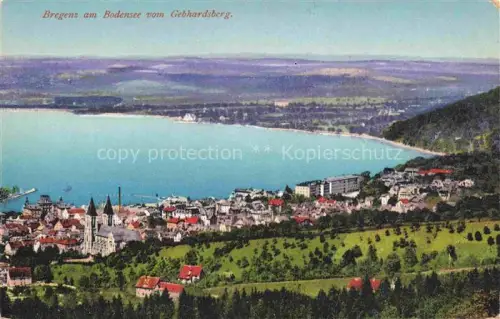 AK / Ansichtskarte BREGENZ Vorarlberg Bodensee Panorama Blick vom Gebhardsberg Photochromiekarte Nr. 11006