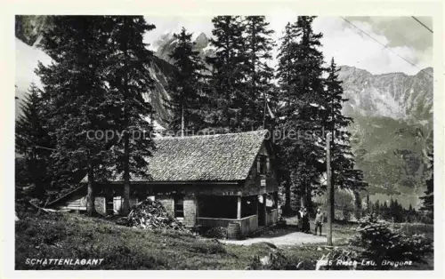 AK / Ansichtskarte Schattenlagant Brandnertal Vorarlberg AT Berghuette