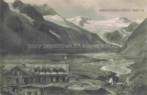 AK / Ansichtskarte Kaprun Pinzgau-Pongau Salzburg AT Moserboden Berghotel Kapruner Tal Alpen