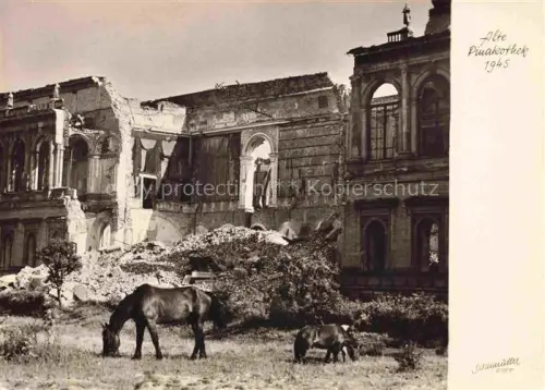 AK / Ansichtskarte MueNCHEN  Bayern Alte Pinakothek im zerstoerten Muenchen 1945