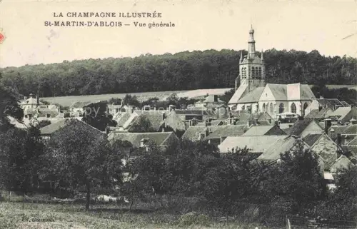 AK / Ansichtskarte St-Martin-d Ablois Epernay 51 Marne La Champagne Illustree