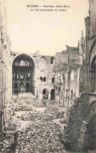 AK / Ansichtskarte REIMS 51 Marne Basilique Saint Remi 